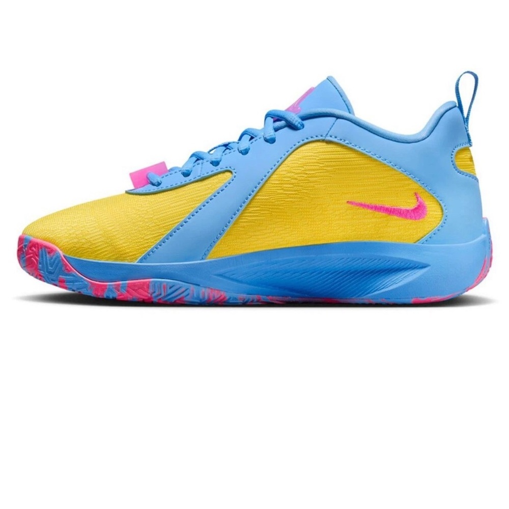 Nike Vibrant Blue and Yellow Athletic Shoes New